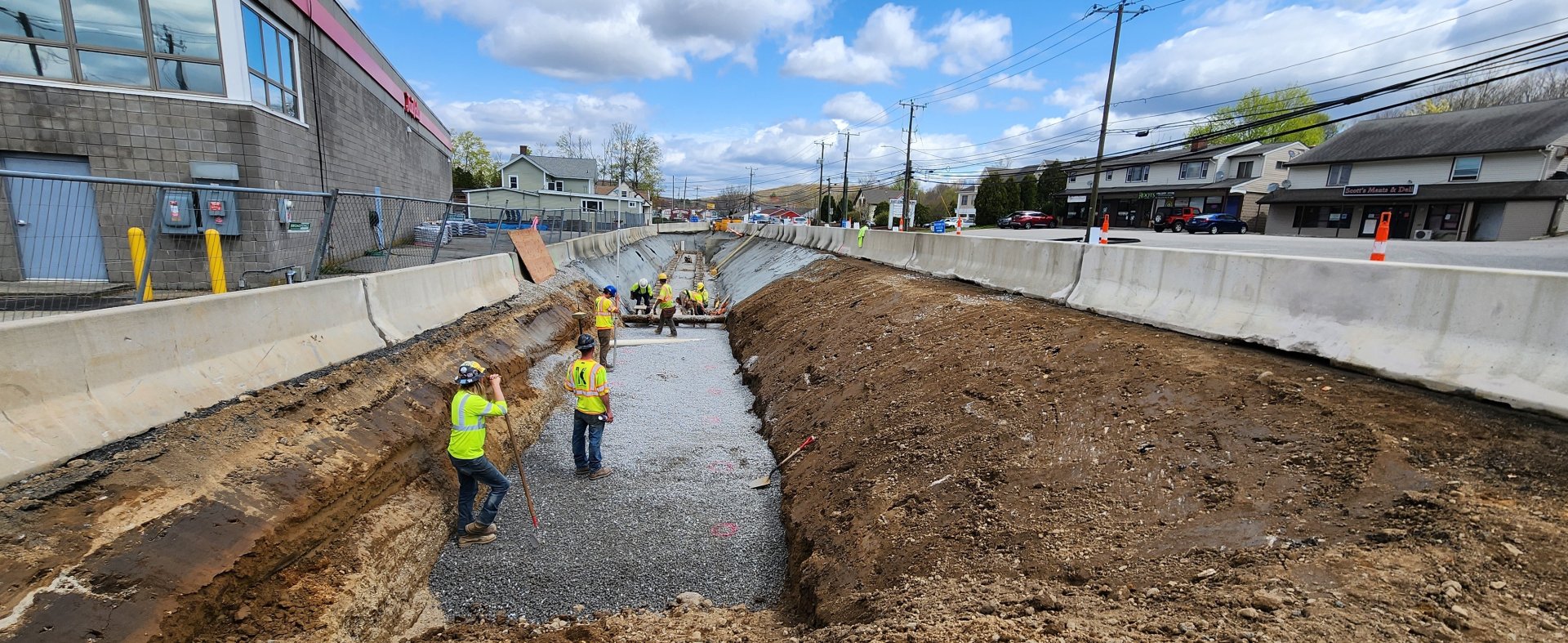 Retaining Wall 116 - Leveling Pad Restoration